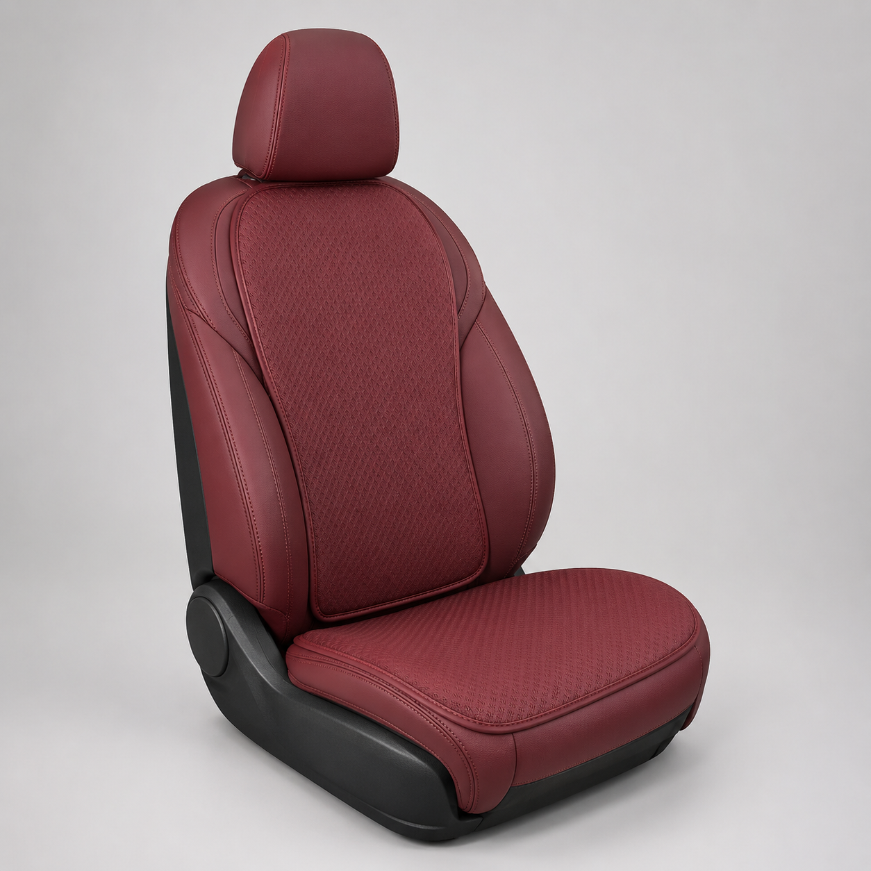 Clean unbranded product master of a seat cover